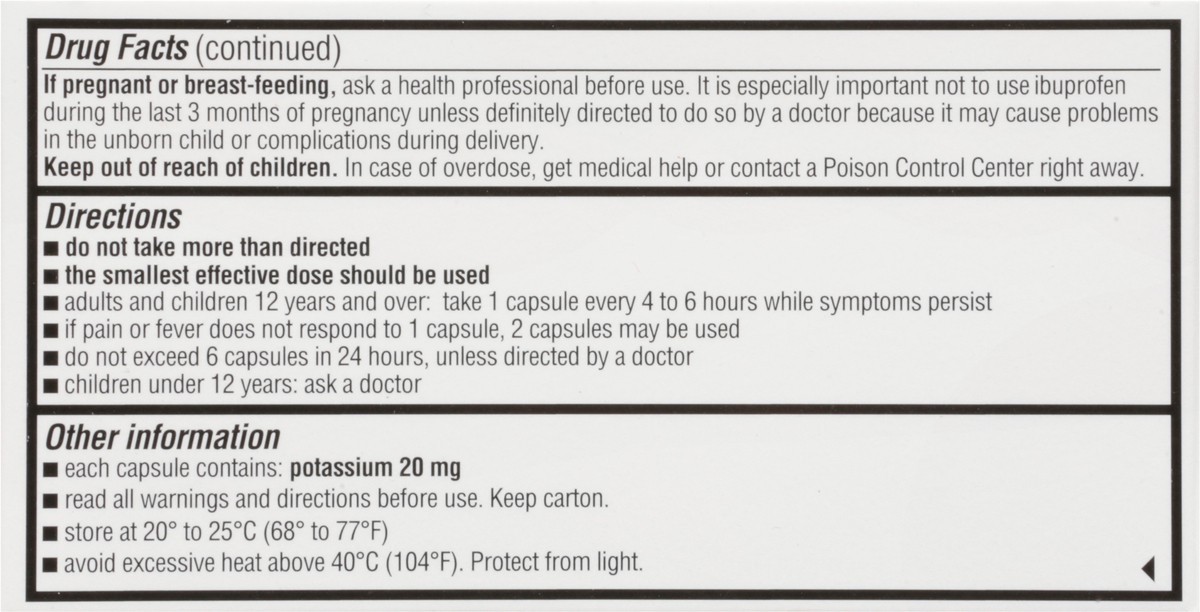 slide 9 of 9, TopCare Ibuprofen Softgel, 40 ct