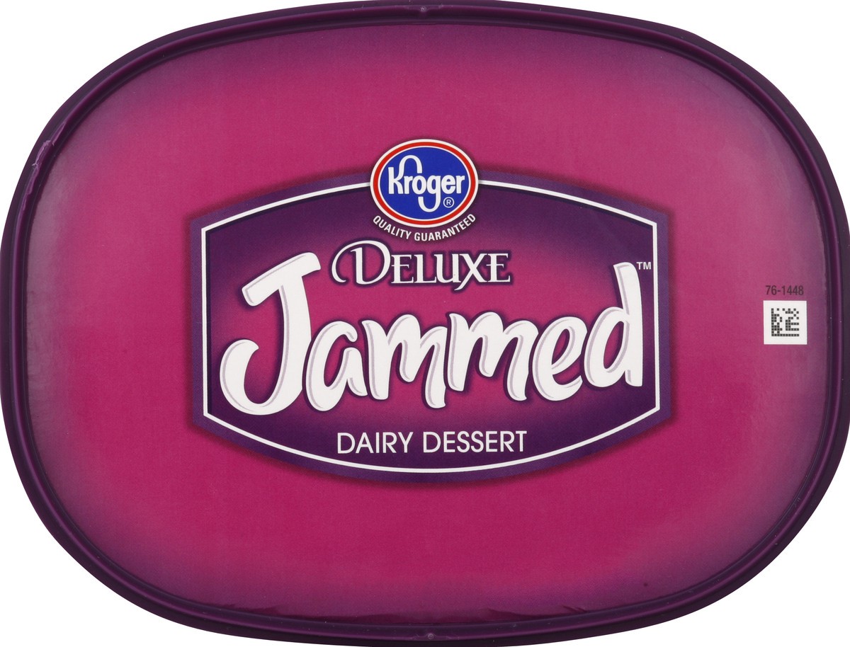 slide 4 of 6, Kroger Deluxe Jammed Birthday Bash Ice Cream, 1.5 qt