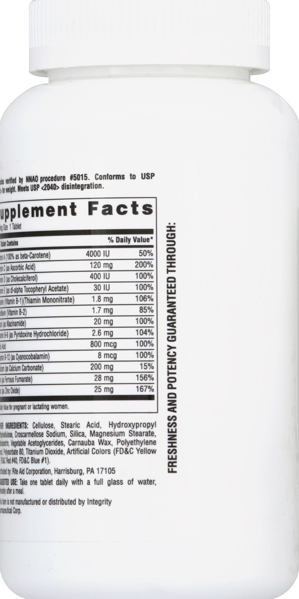 slide 3 of 3, Rite Aid Ra Prenatal, 225 ct