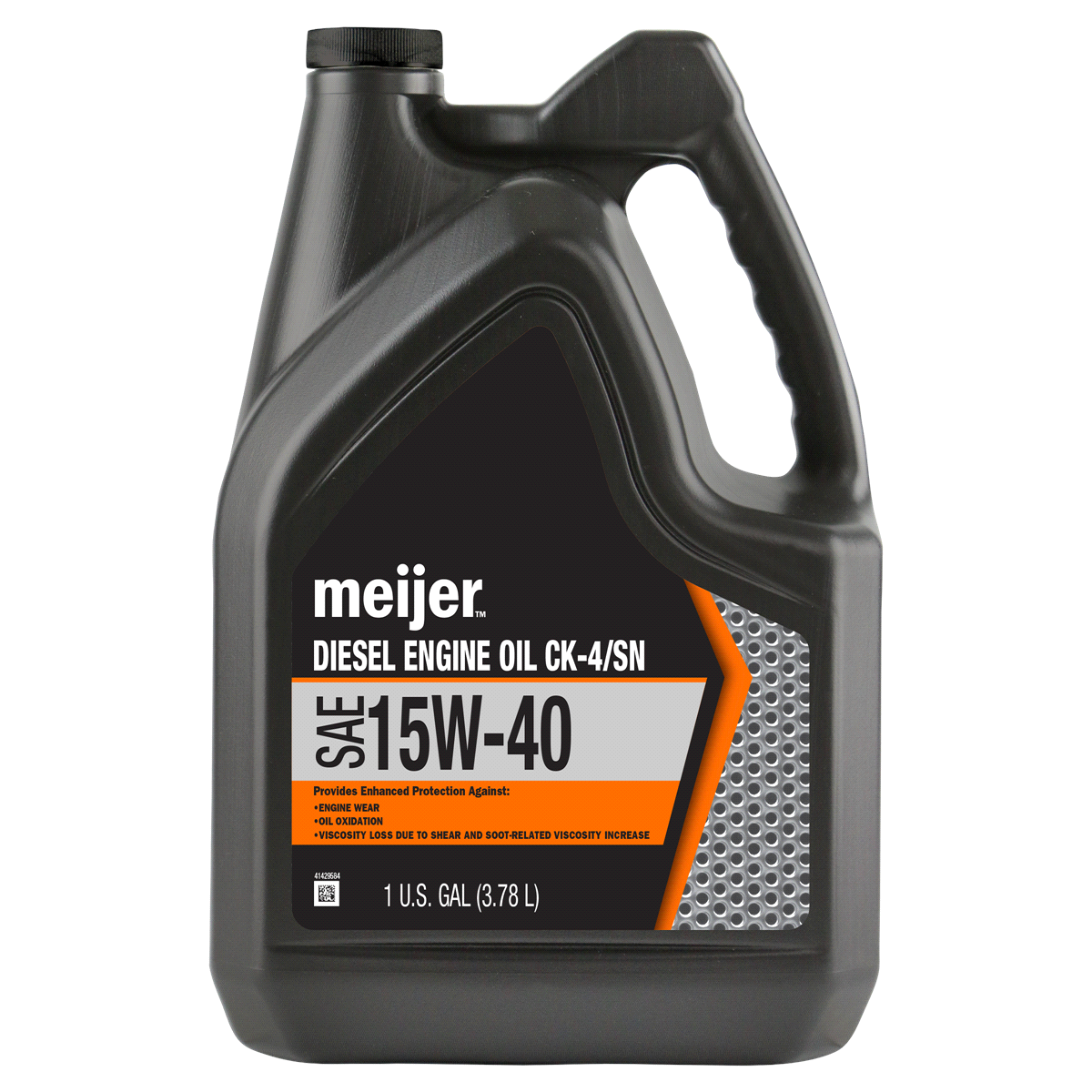 slide 1 of 5, Meijer SAE 15W-40 Diesel Engine oil CK-4/SN, 1 gal