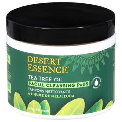 Desert Essence Tea Tree Oil Facial Cleansing Pads 50 ea
