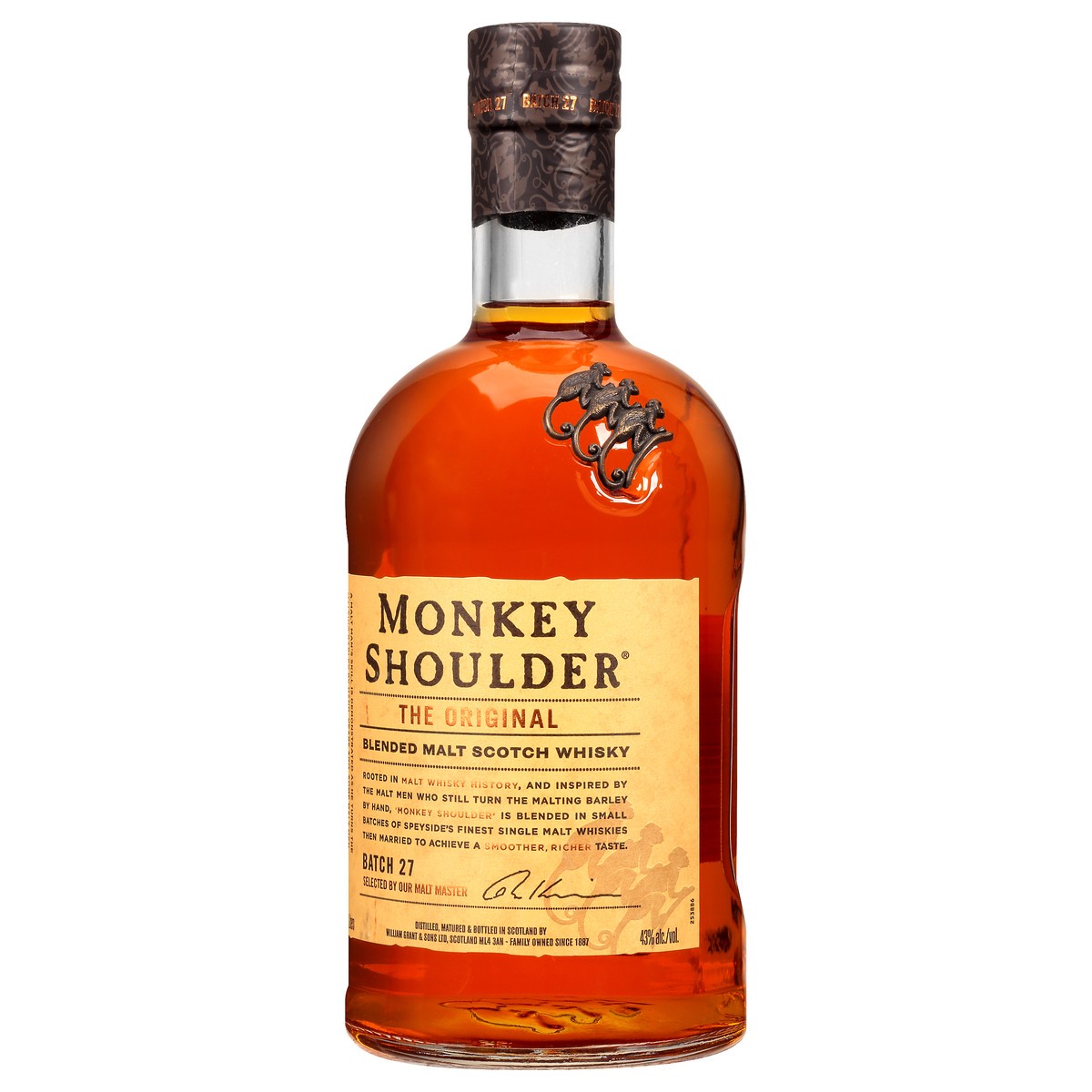 slide 3 of 10, Monkey Shoulder Blended Malt Scotch Whisky 1.75L, 1.75 liter