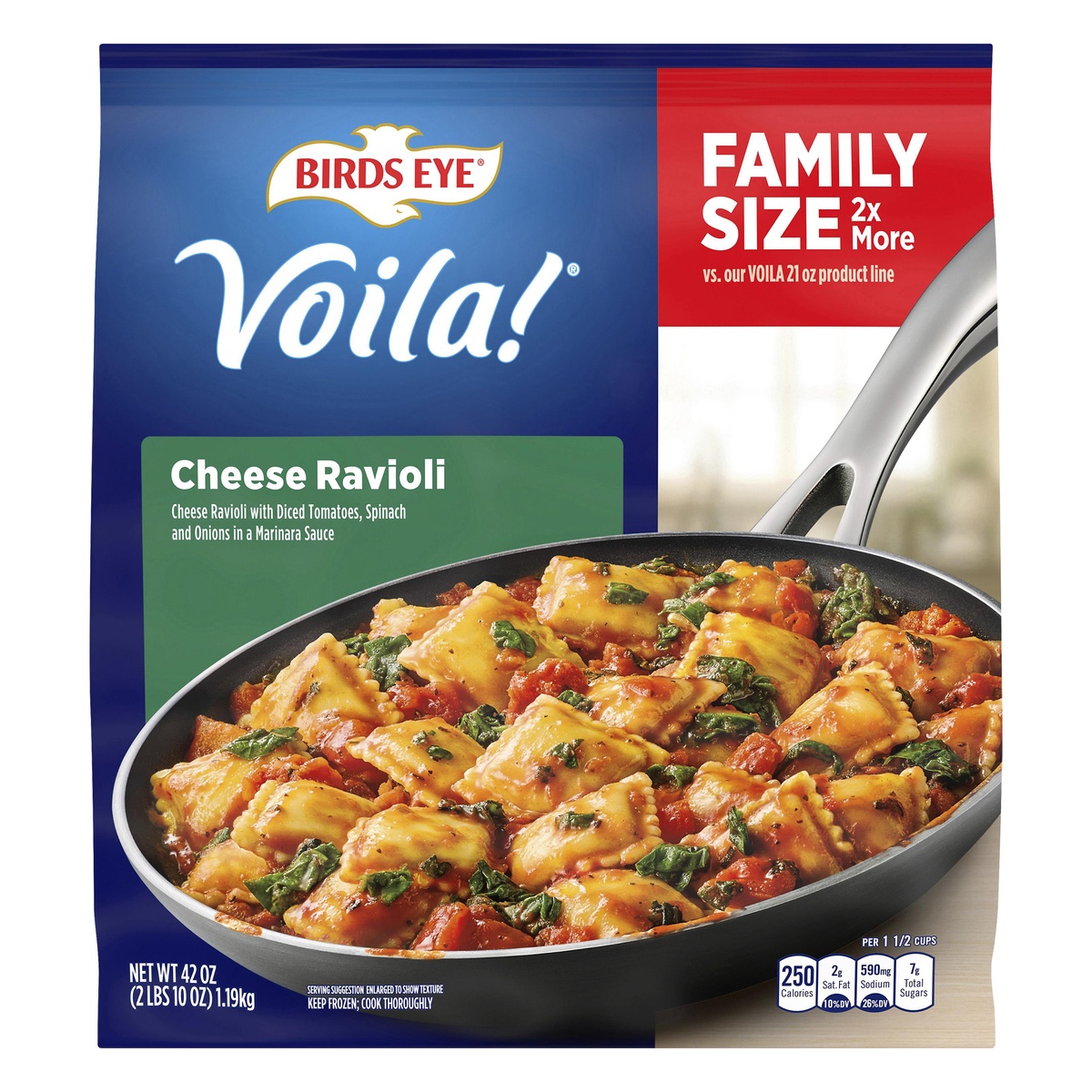 Birds Eye Voila Family Size Cheese Ravioli 42 oz | Shipt