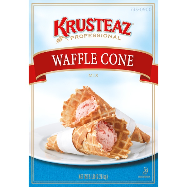 slide 1 of 1, Krusteaz Professional Waffle Cone Mix, 5 lb