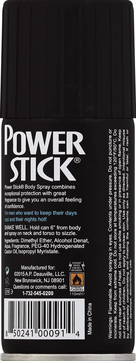 slide 6 of 8, Power Stick Powerstik Hurricane Deod Body Spray, 2.8 oz