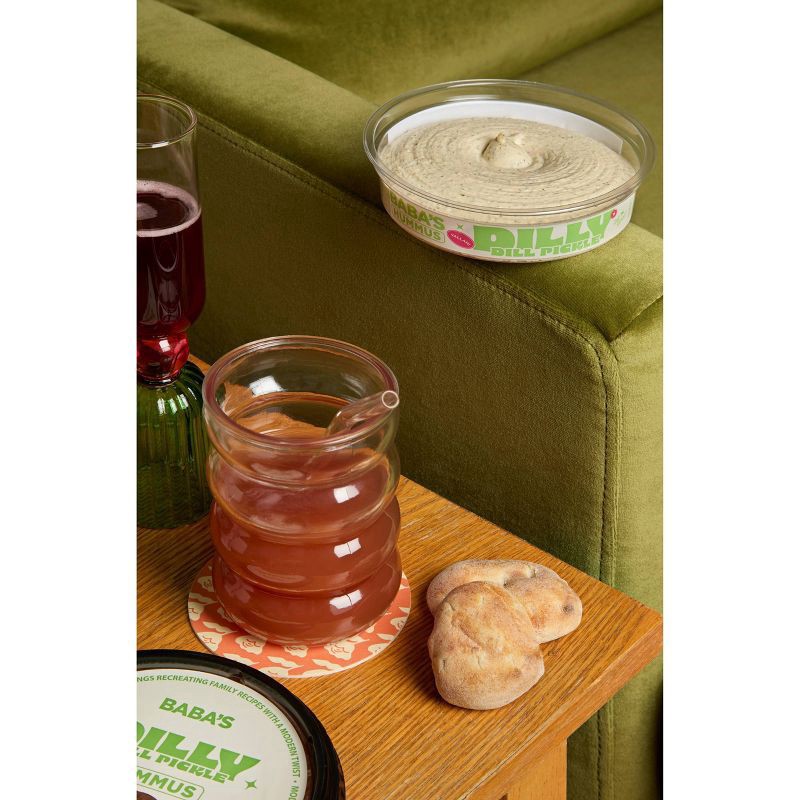 slide 2 of 8, Baba's Hummus Dill Pickle Hummus, 10 oz