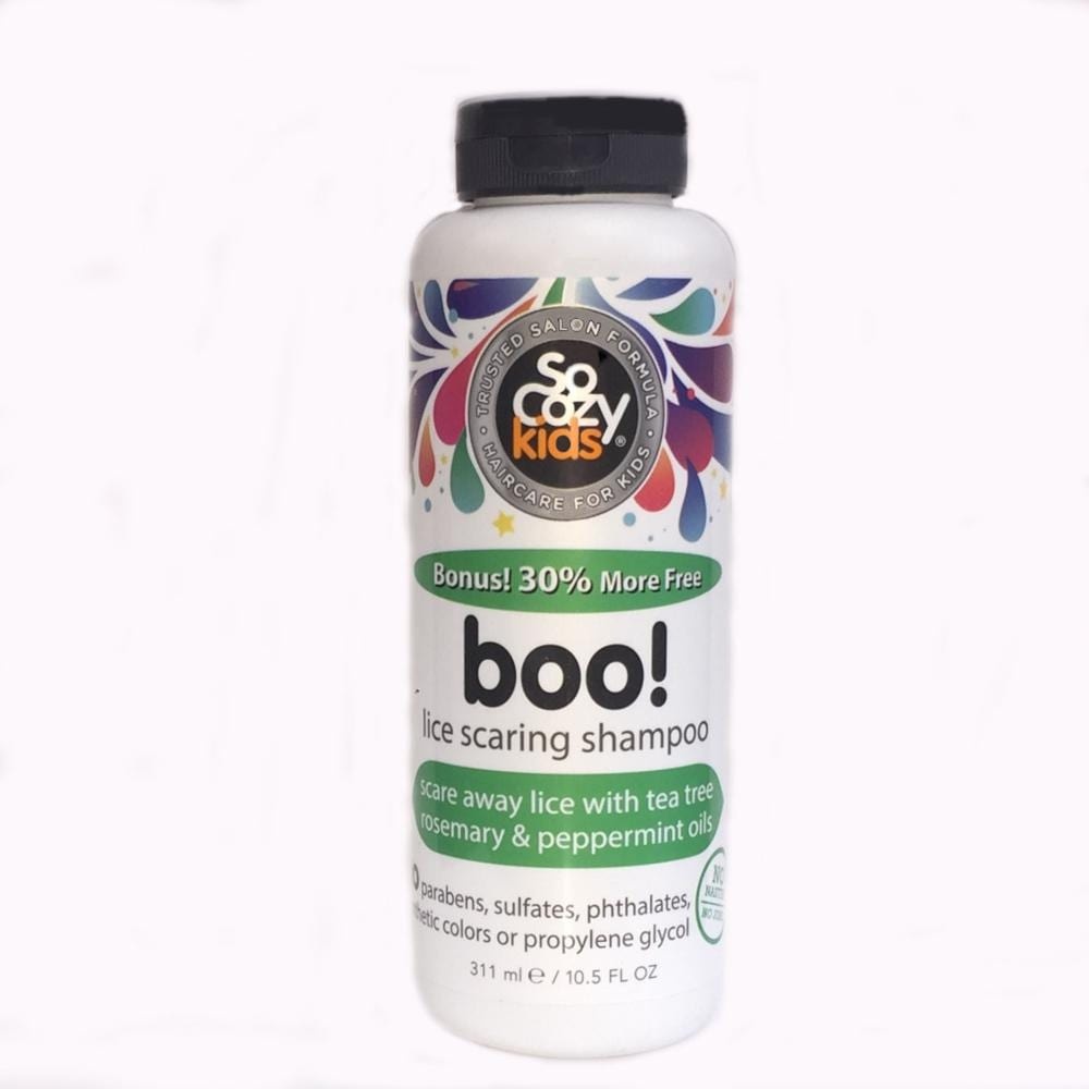 slide 1 of 1, SoCozy Kids Boo! Lice Scaring Shampoo, 8 fl oz