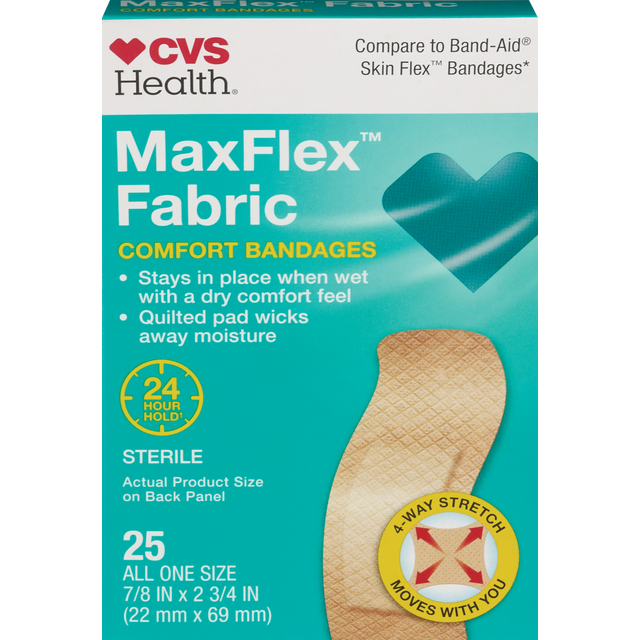 slide 1 of 1, CVS Health Mf All-One-Sze Bndg, 1 ct