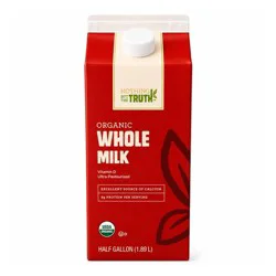 Nothing But The Truth Organic Whole Milk