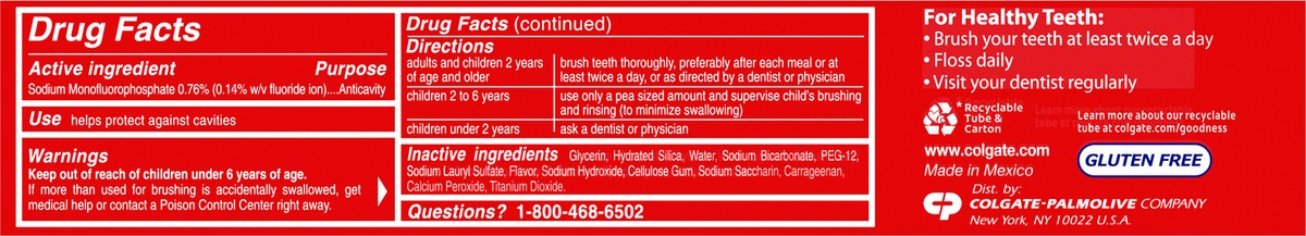slide 5 of 7, Colgate Peroxide Toothpaste, 4 oz