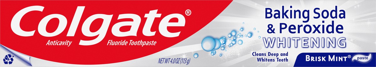 slide 7 of 7, Colgate Peroxide Toothpaste, 4 oz