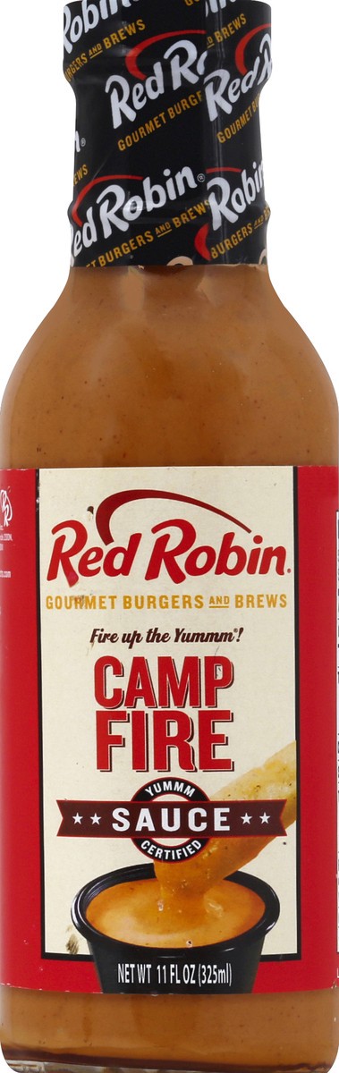 slide 2 of 2, Red Robin Sauce, Camp Fire, 11 oz