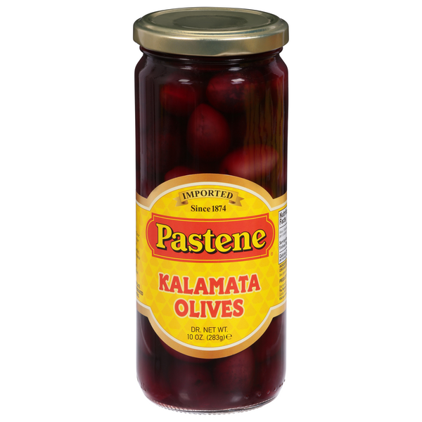 slide 1 of 1, Pastene Calamata Olives, 10 oz