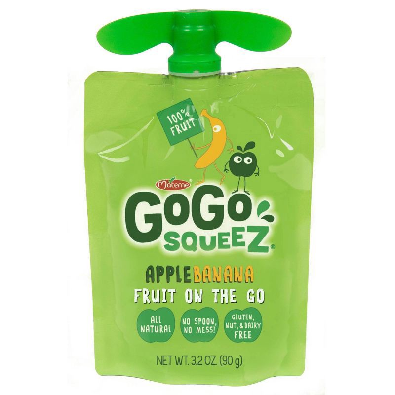 slide 4 of 7, GoGo squeeZ Fruit on the Go Applesauce Family Size 20 - 3.2 oz Pouches, 20 ct