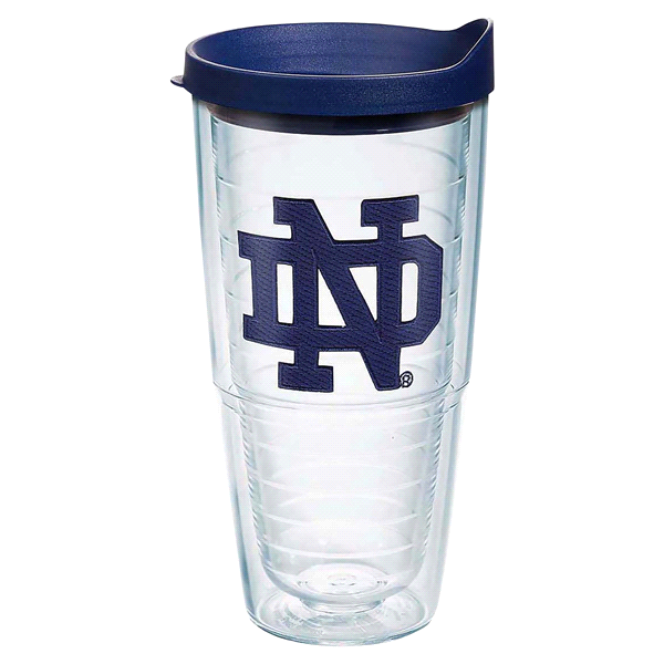 Tervis Notre Dame Interlocking R1 Tumbler with Travel Lid 24 oz | Shipt