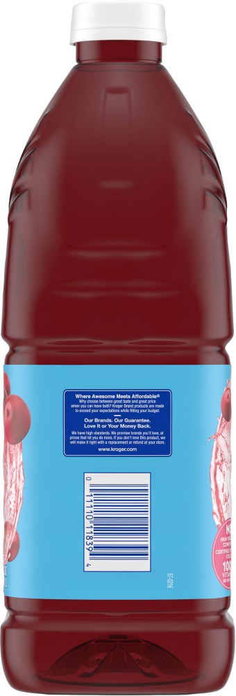 slide 2 of 3, Kroger Naturally Flavored Zero Sugar Cranberry Juice Cocktail - 64 fl oz, 64 fl oz