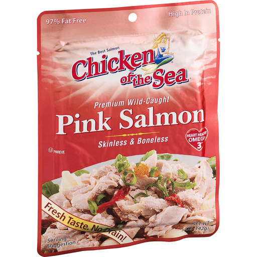 slide 2 of 9, Chicken of The Sea Pink Salmon, 5 oz