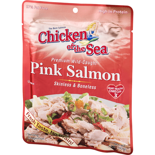 slide 3 of 9, Chicken of The Sea Pink Salmon, 5 oz