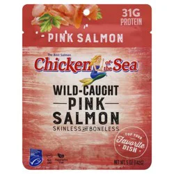 Chicken of the Sea Wild Caught Alaskan Pink Salmon in Spring Water Packet 5 oz