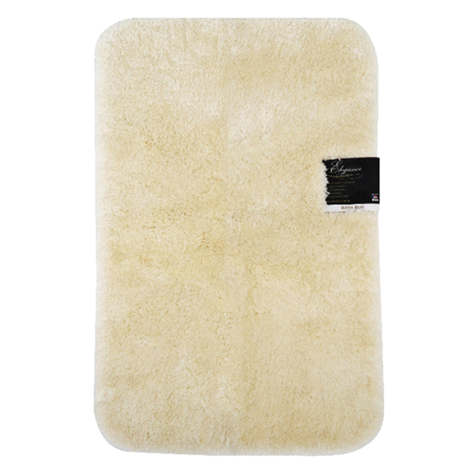 slide 1 of 1, Elegance Bath Rug Ivory 21x34, 1 ct