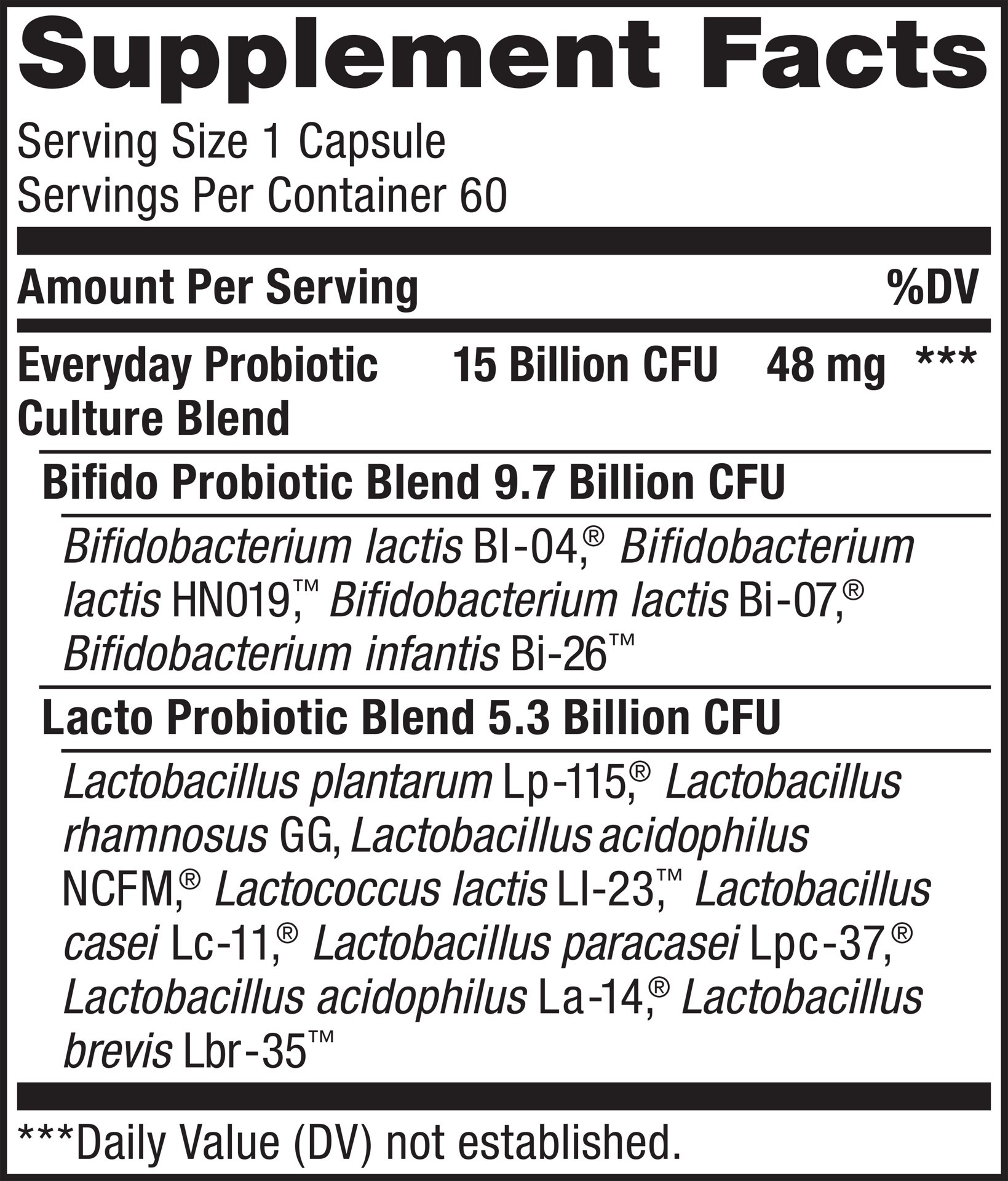 slide 2 of 5, Renew Life Probiotic Ultimate Flora Everyday 15B 60 Veggie Caps, 1 ct
