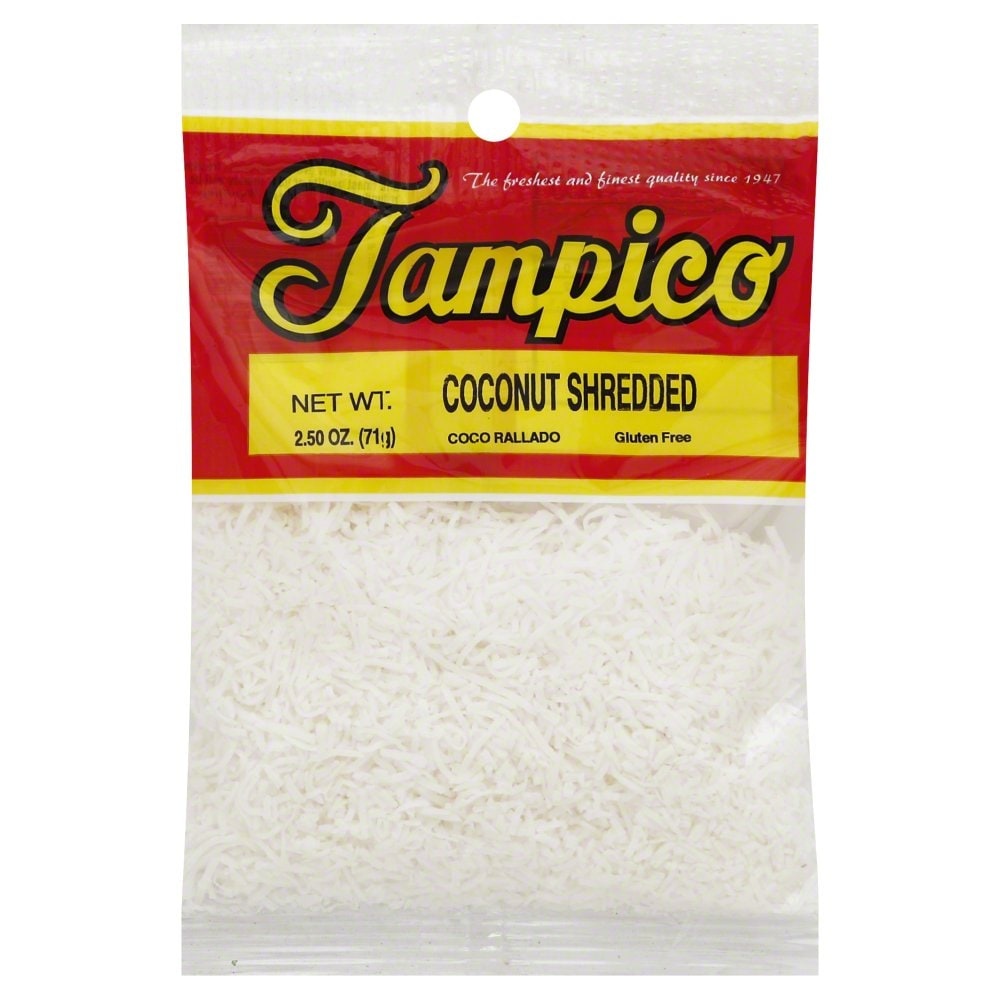 slide 1 of 1, Tampico Shredded Coconut, 2.5 oz