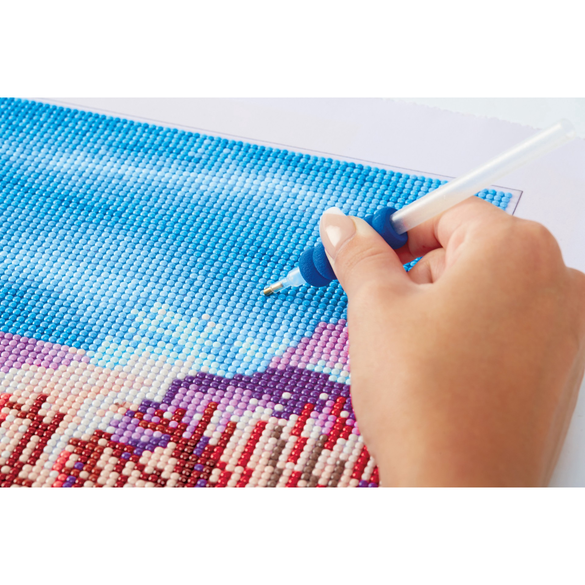 slide 6 of 6, Eiffel Tower River Diamond Art Kit By Make Market, 20 in x 30 in