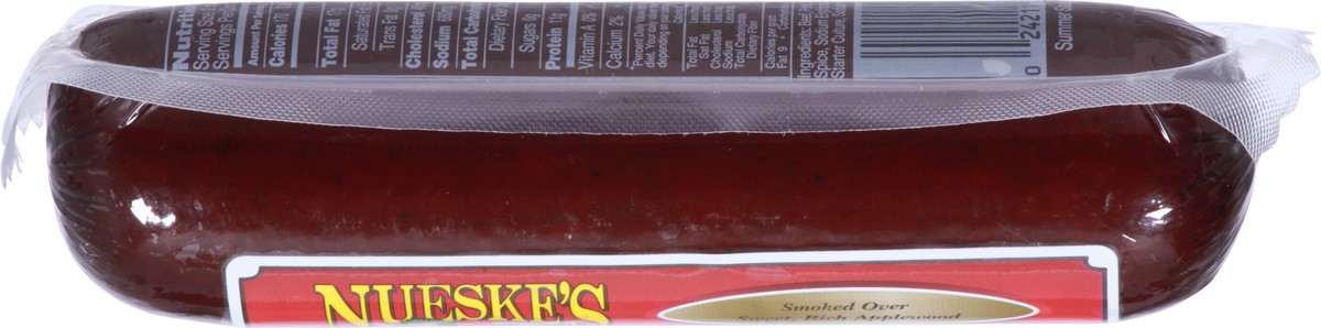 slide 4 of 9, Nueske's Applewood Smoked Summer Sausage 10 oz, 10 oz