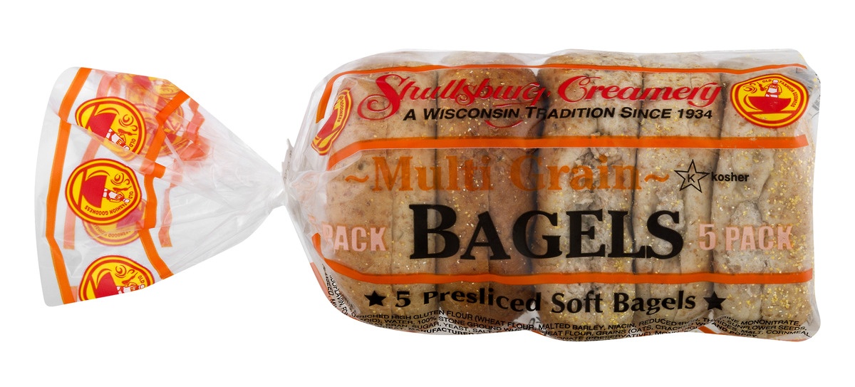 slide 1 of 1, Shullsburg Creamery Bagels Multi Grain, 14.25 oz
