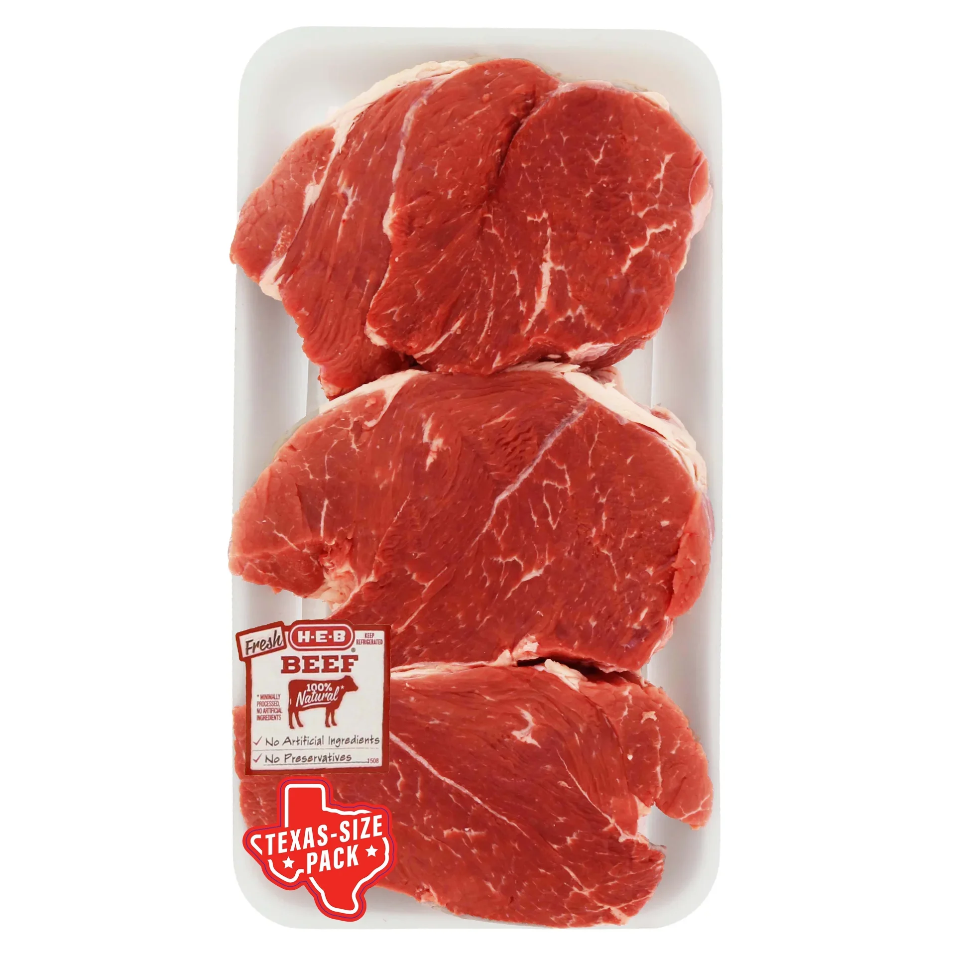 slide 1 of 1, H-E-B Boneless Beef Chuck Shoulder Roast - USDA Select - Texas-Size Pack, per lb