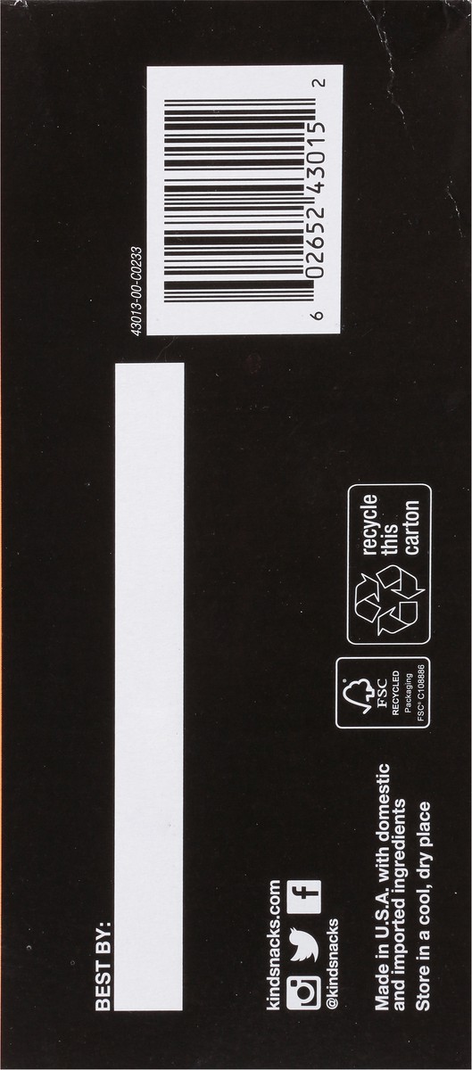 slide 11 of 12, KIND Minis Nut Bars, Peanut Butter Dark Chocolate & Dark Chocolate Cherry Cashew, 0.7 oz, 20 Count, 20 ct