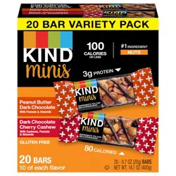 KIND Thins Dark Chocolate Nut Bars Variety Pack