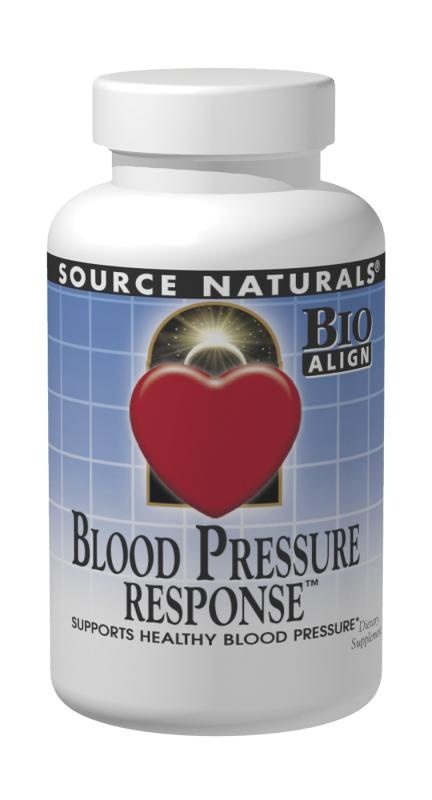 slide 1 of 1, Source Naturals Blood Pressure Response, 60 ct