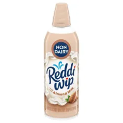 Reddi-wip Vegan Non-Dairy Whipped Topping Made with Almond Milk, 6 oz