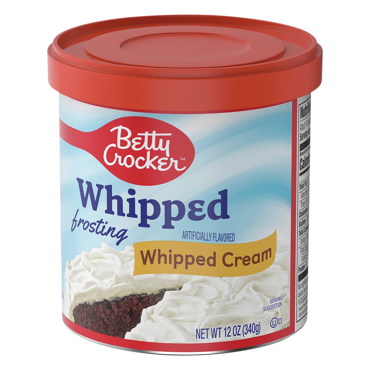 slide 3 of 9, Betty Crocker Gluten Free Whipped Cream Frosting, 12 oz., 12 oz