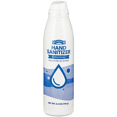 slide 1 of 1, Hill Country Fare Essentials Hand Sanitizer Spray, 5.5 oz