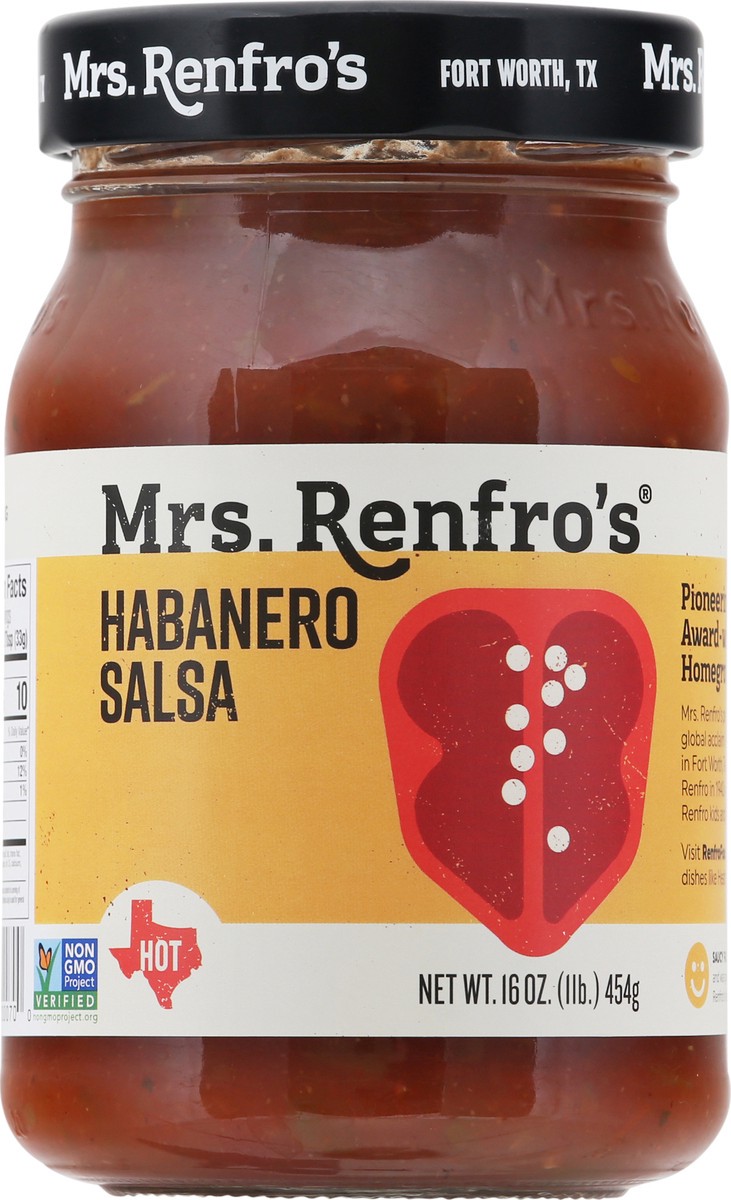 slide 7 of 12, Mrs. Renfro's Hot Habanero Salsa 16 oz, 16 oz