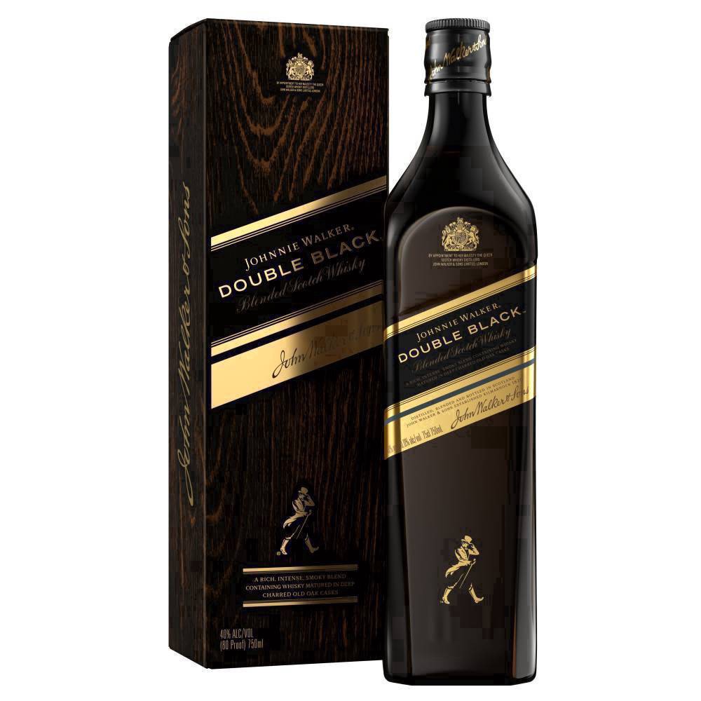 slide 49 of 79, Johnnie Walker Double Black Label Blended Scotch Whisky, 750 mL, 750 ml