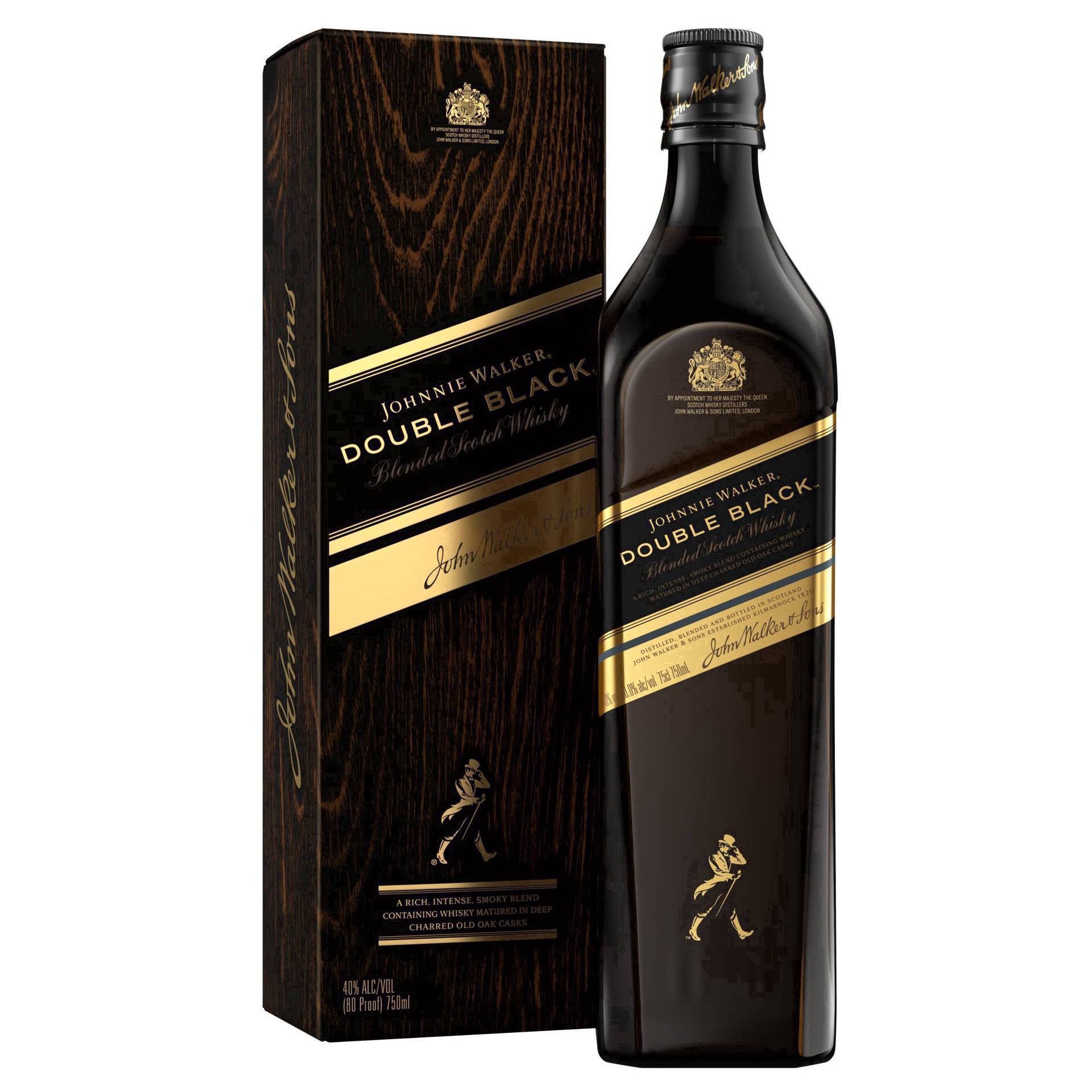 slide 9 of 79, Johnnie Walker Double Black Label Blended Scotch Whisky, 750 mL, 750 ml