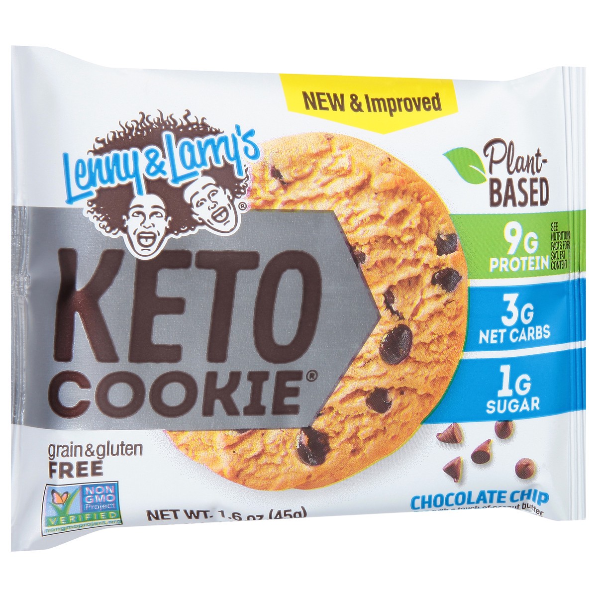 slide 2 of 9, Lenny & Larry's Chocolate Chip Keto Cookie 1.6 oz, 1.6 oz