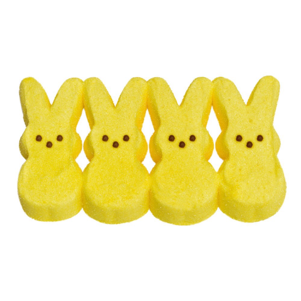 slide 4 of 6, Peeps Easter Yellow Bunnies, 1.5 oz