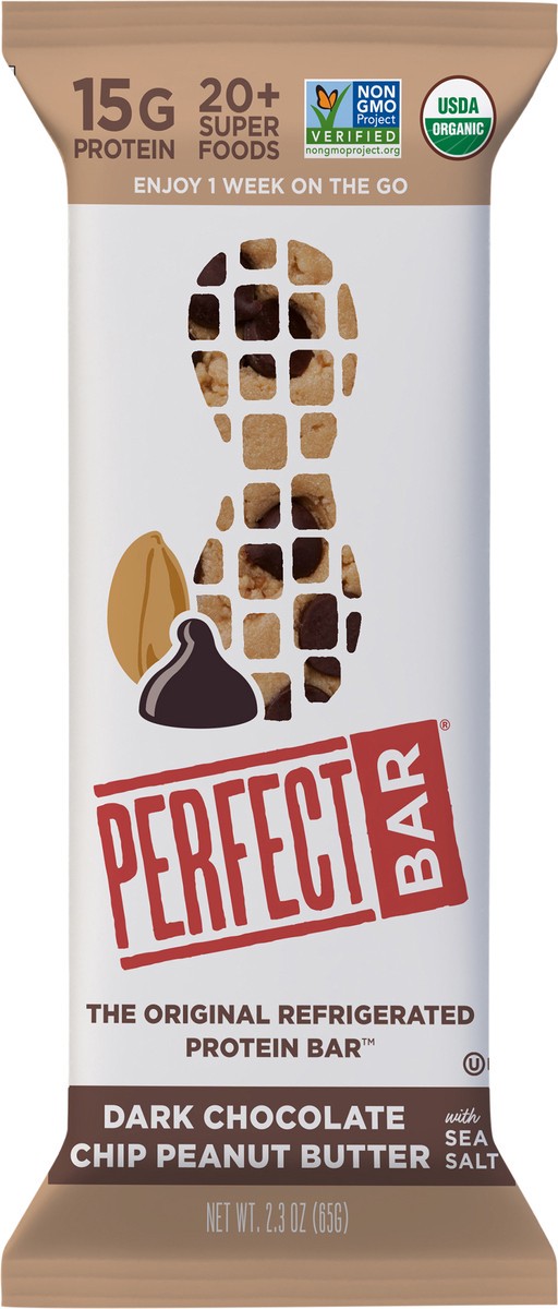 slide 5 of 9, Perfect Bar Dark Chocolate Peanut Butter with Sea Salt - 2.3oz, 2.3 oz