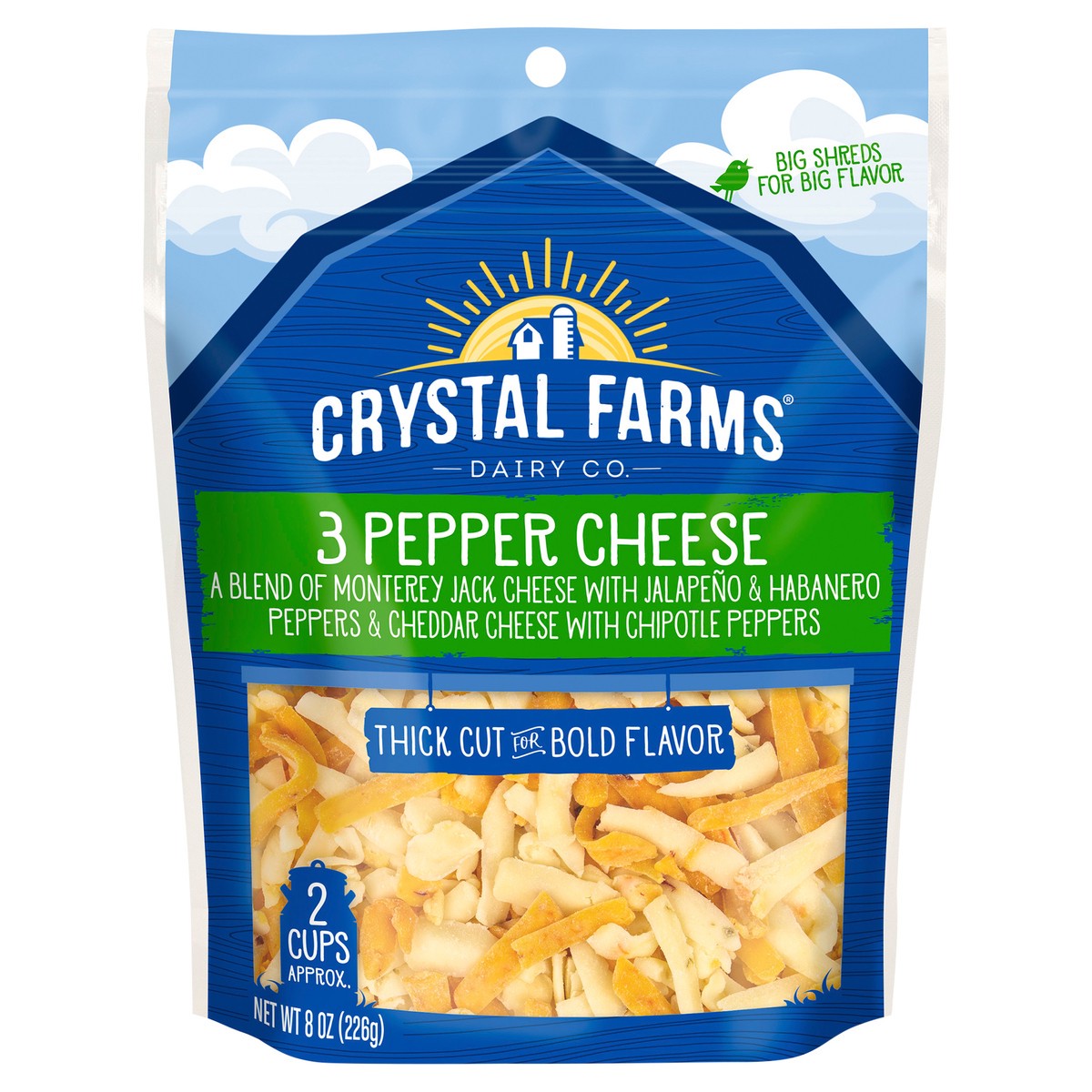 slide 1 of 1, C Farm Shred 3 Pepper, 8 oz
