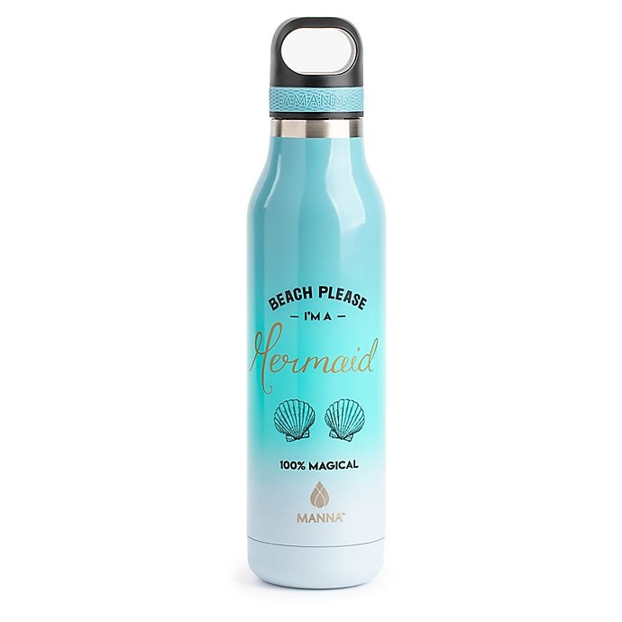 slide 1 of 1, Manna Organics Ranger Sport Stainless Steel Insulated Water Bottle - Blue, 24 oz