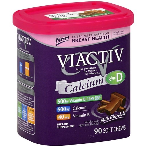 Viactiv Calcium Soft Chews Milk Chocolate 100 Ct Shipt