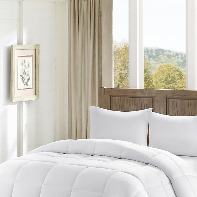 slide 1 of 3, Madison Park Winfield Luxury Down Alternative Twin/Twin XL Comforter - White, 1 ct