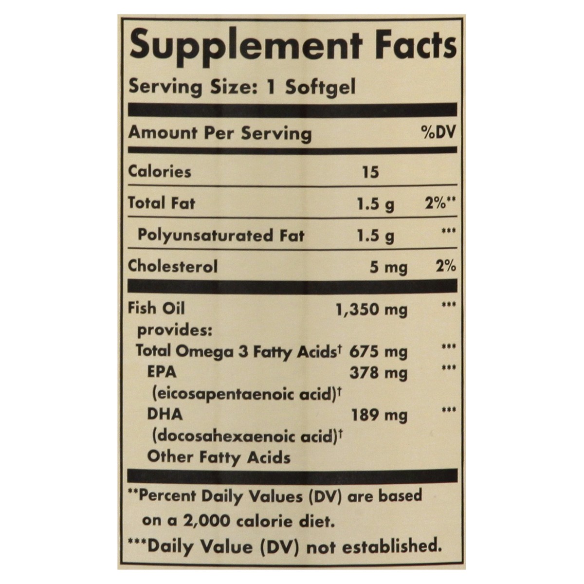 slide 6 of 12, Solgar 675 mg Softgels Omega-3 50 ea, 50 ct