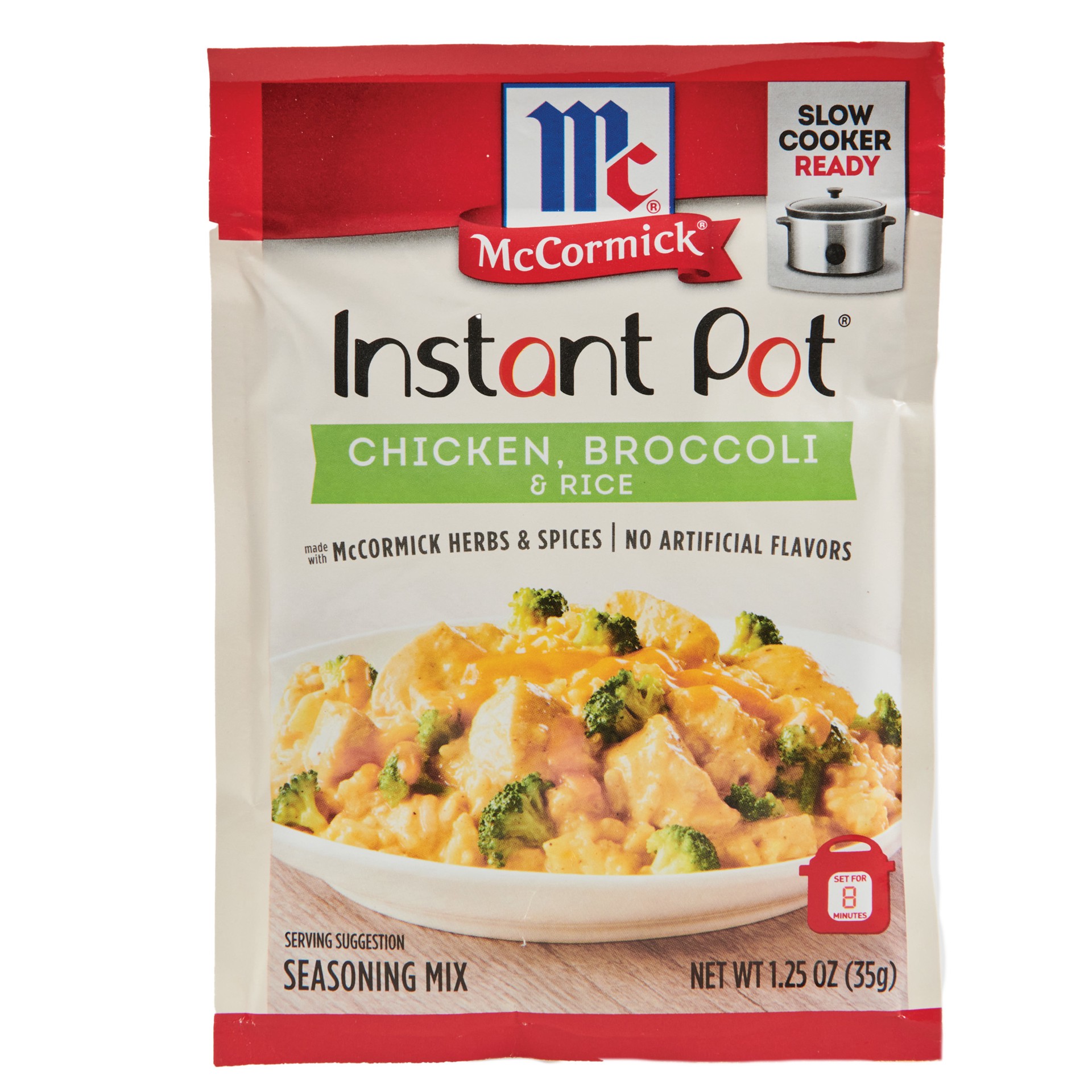 slide 1 of 9, McCormick Instant Pot Seasoning Mix - Chicken, Broccoli & Rice - 1.25 oz, 1.25 oz