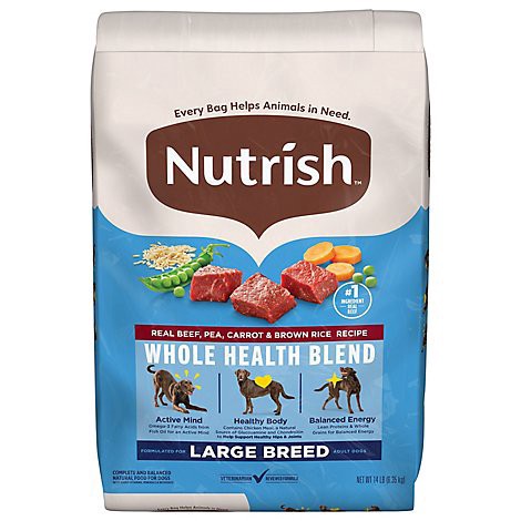 slide 1 of 1, 1/14Lb Rrntsh Lg Brd Beef Veg Brown Rice Ddf, 14 lb