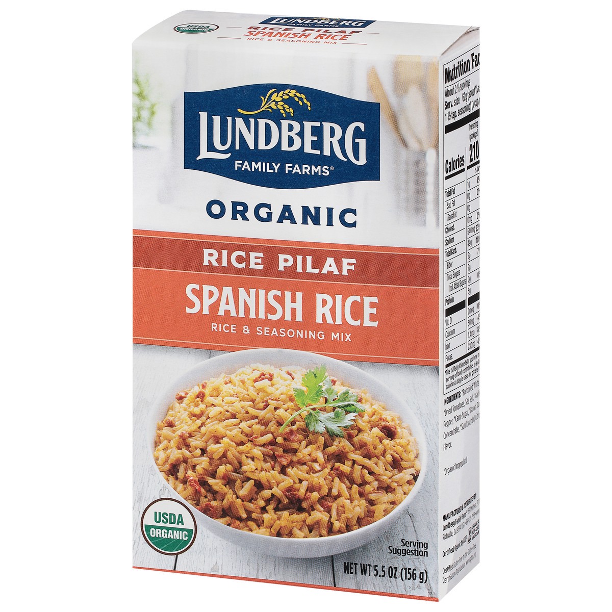 slide 6 of 9, Lundberg Family Farms Rice Pilaf Spanish Rice Rice & Seasoning Mix 5.5 oz, 5.5 oz